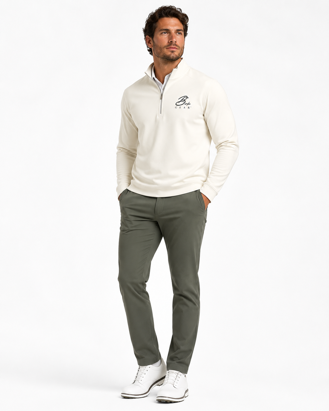 Men's Quarter zip golf pullover